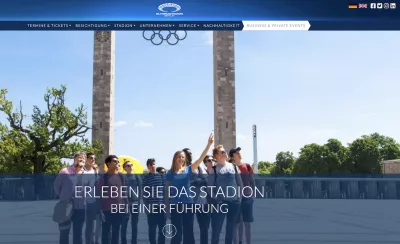 Besichtigungen und Führungen im Olympia Stadion Berlin